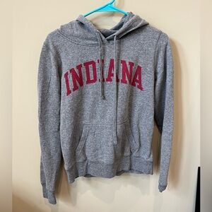 Indiana Women's Gray Hoodie Sweater
